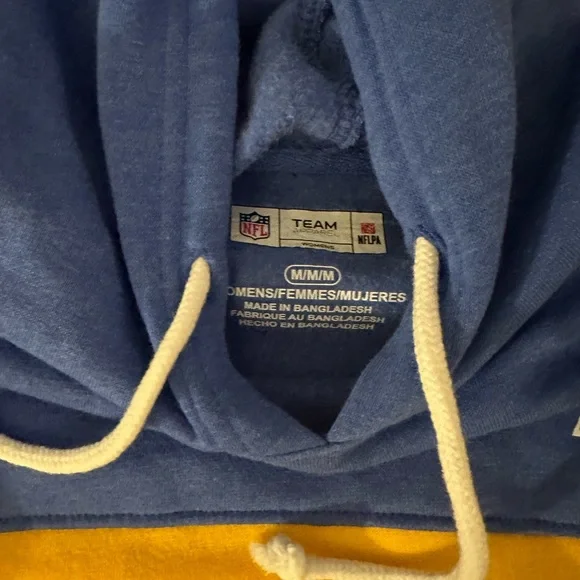 La Los Angeles Rams Women’s Hoodie Pullover Sweater new nwt M Medium - Picture 5 of 7